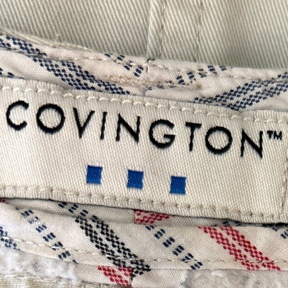 Covington SZ 16 Khaki 5 pocket maxi / midi skirt classic essential street style - Picture 7 of 9